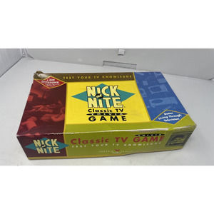 Nick at Nite Classic TV Trivia Game 1998 Viacom International Complete Vintage